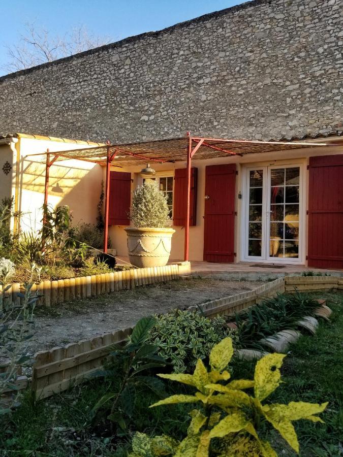 La Dolce Vita - Studio Dans Propriete Avec Piscine Montpeyroux  Eksteriør bilde