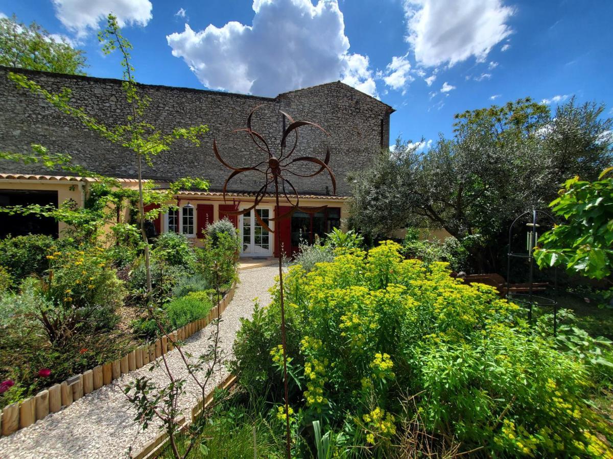 La Dolce Vita - Studio Dans Propriete Avec Piscine Montpeyroux  Eksteriør bilde