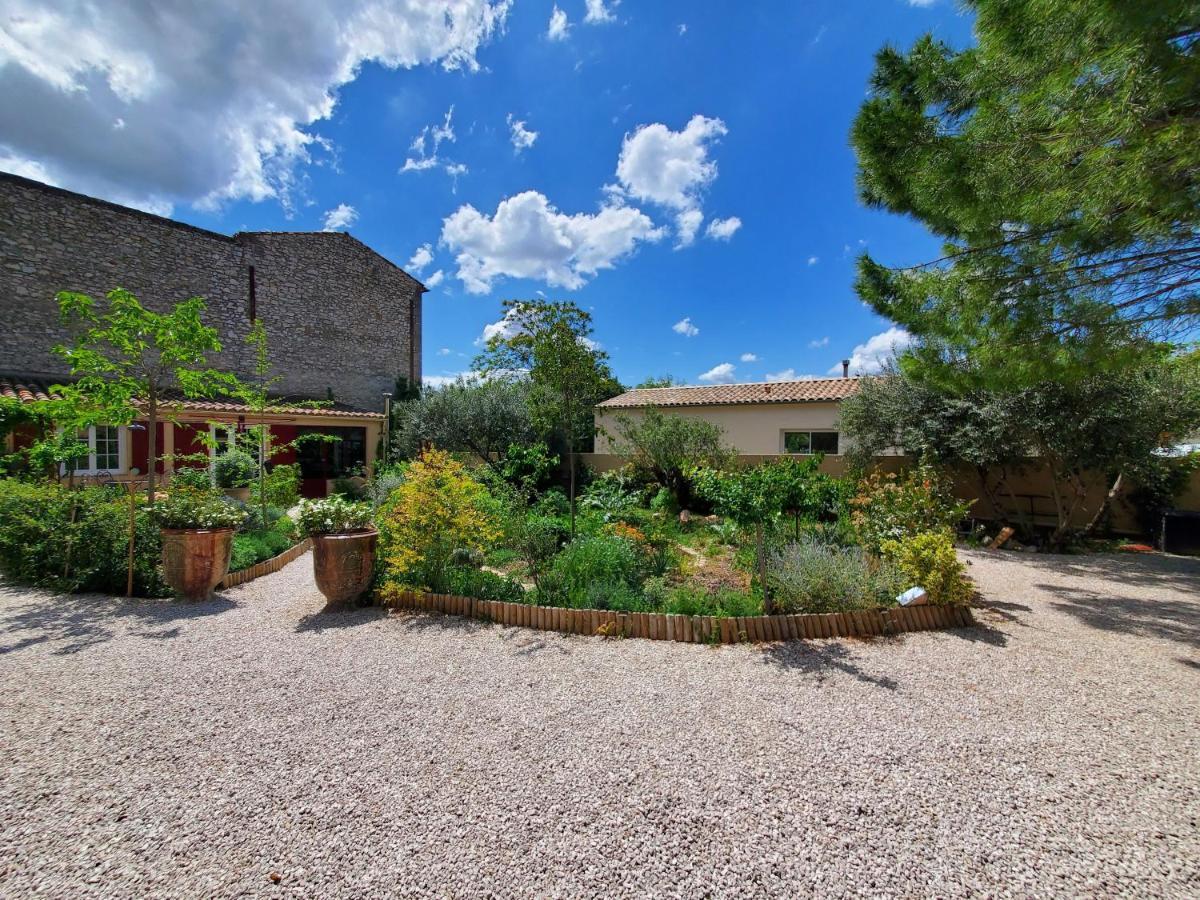 La Dolce Vita - Studio Dans Propriete Avec Piscine Montpeyroux  Eksteriør bilde